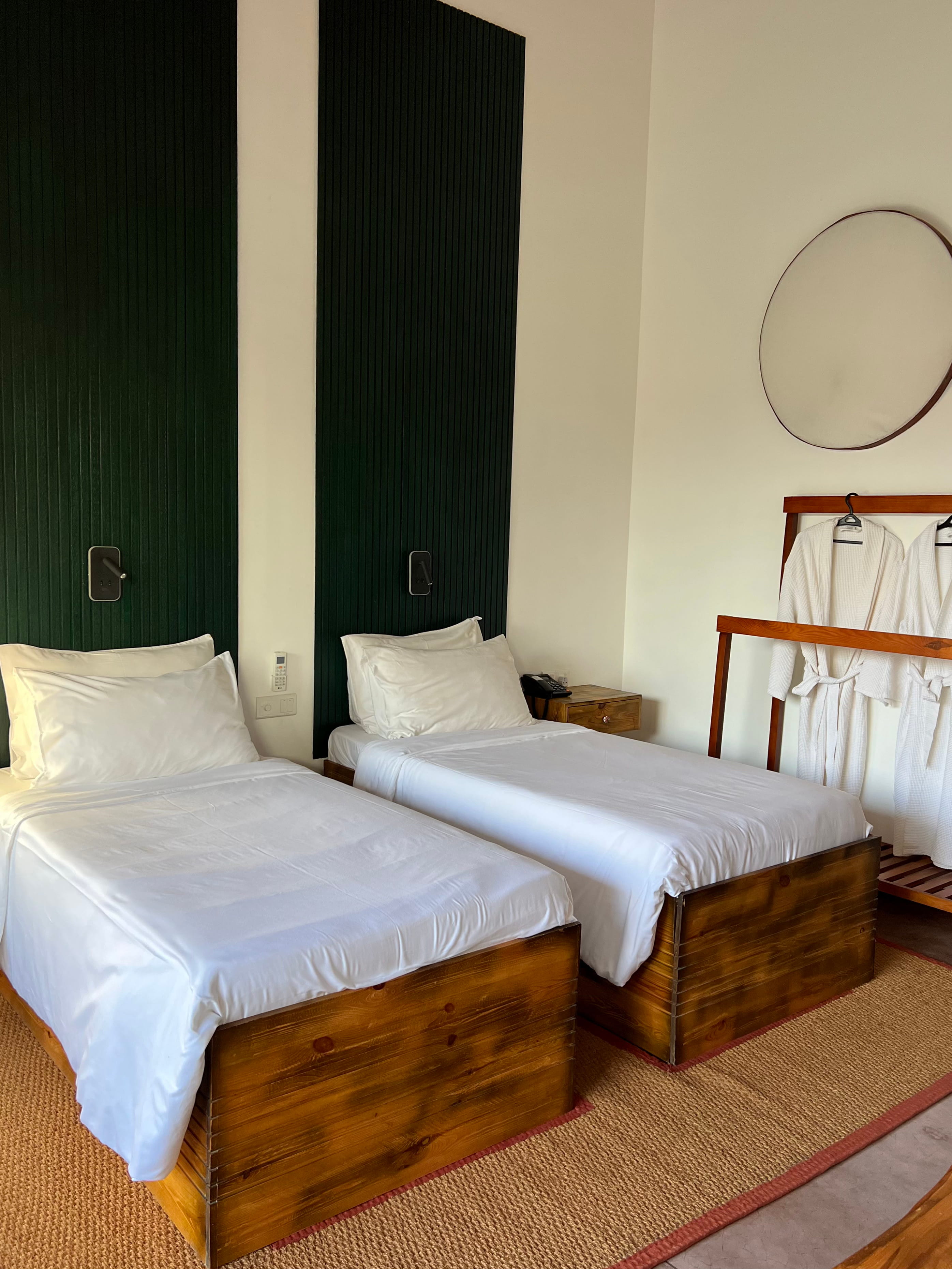 Twin room at Palm Garden